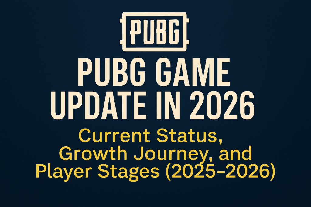 PUBG game update 2026 featured image showing current status and player growth from 2025 to 2026
